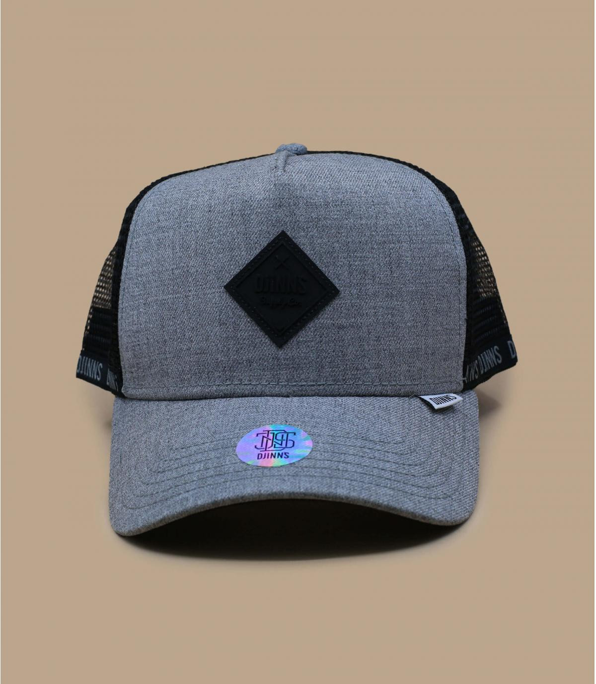 Trucker Heather grey black Djinns